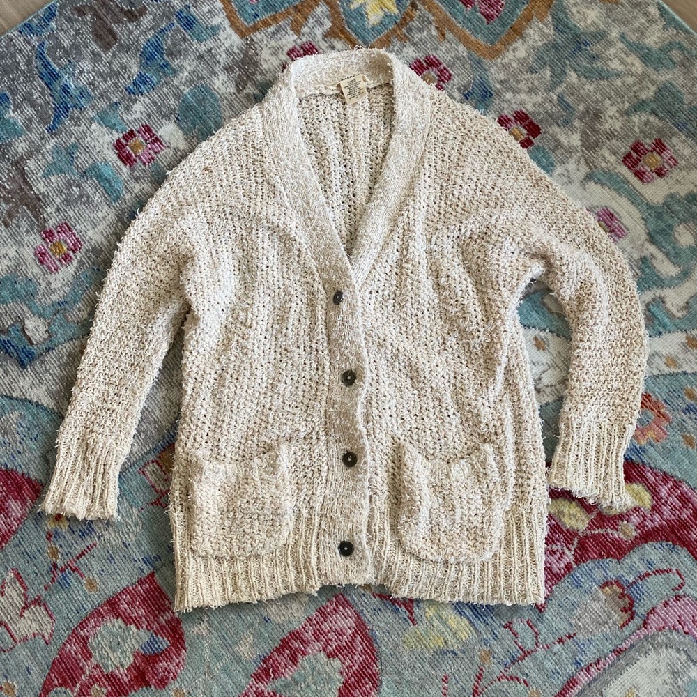 Billabong cream/ivory cardigan